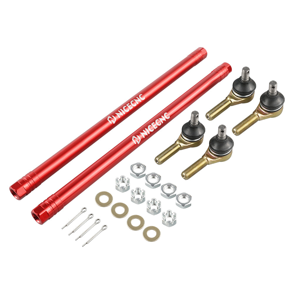 ATV Steering Tie Rods w/ Tierod Ends Ball Joints Kit For Yamaha YFZ450R