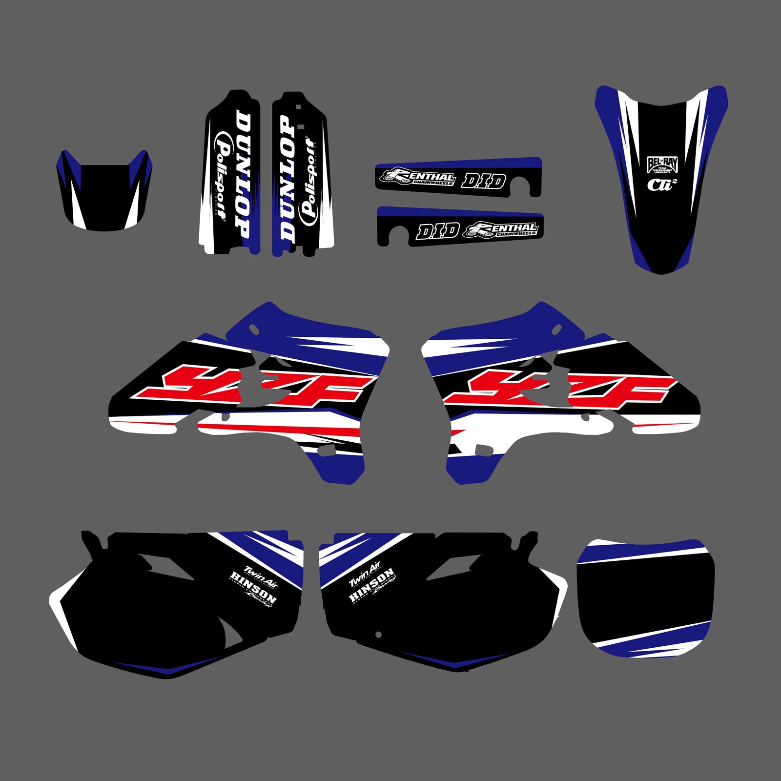 Stylish Decals Sticker For YAMAHA YZ250F YZ450F 2003 2004 2005