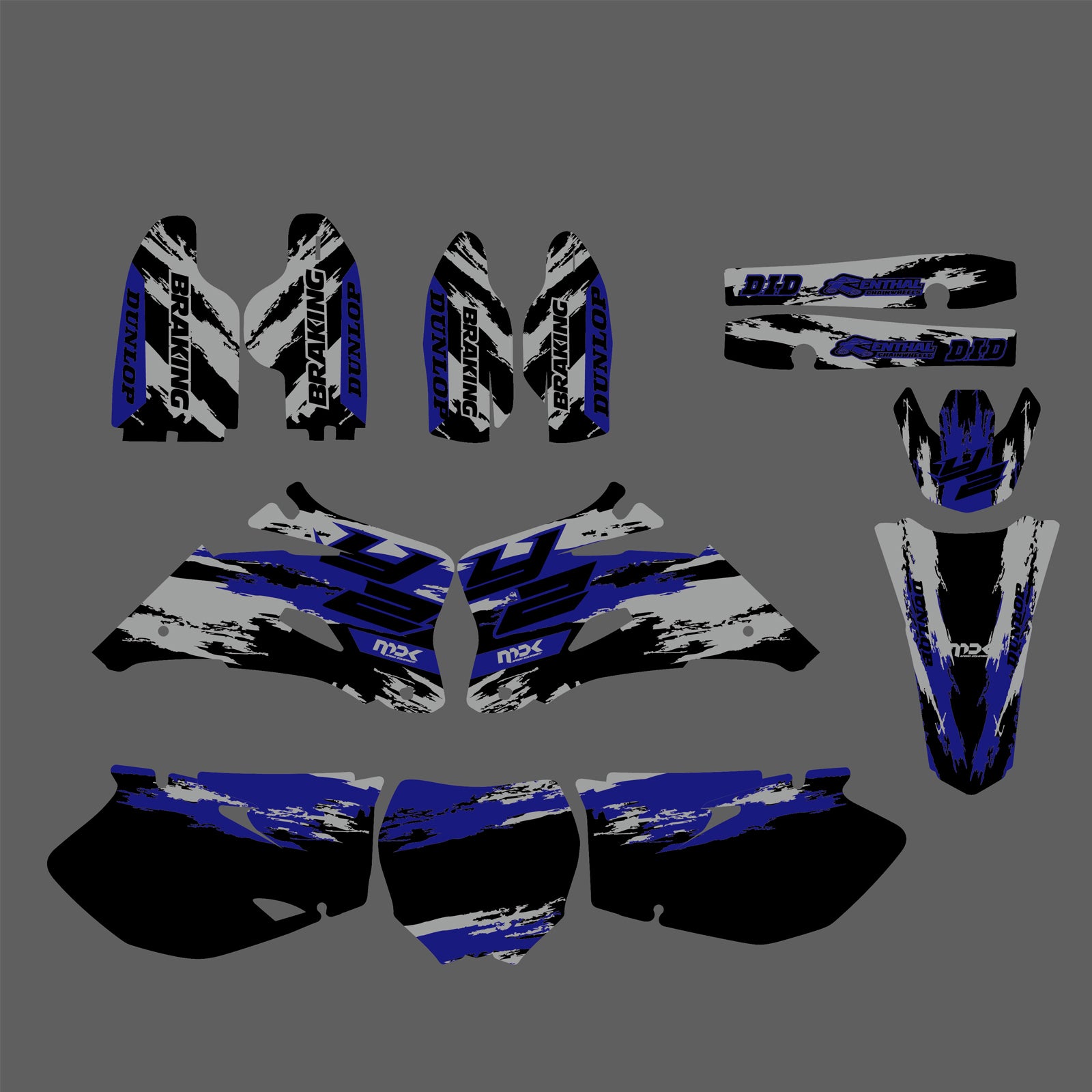 Graphics Kit Decals Stickers For Yamaha YZ250F YZ450F 2006-2009