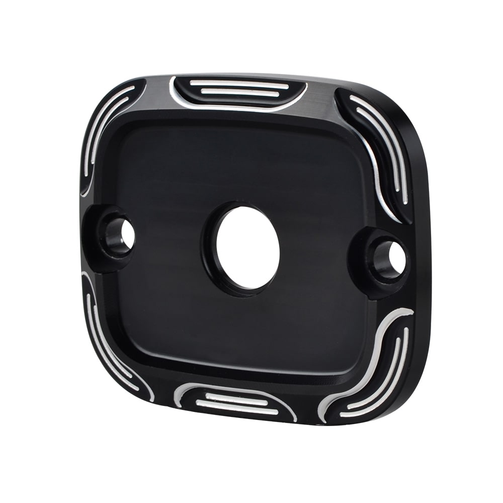 Harley davidson front brake master cylinder hot sale cover black