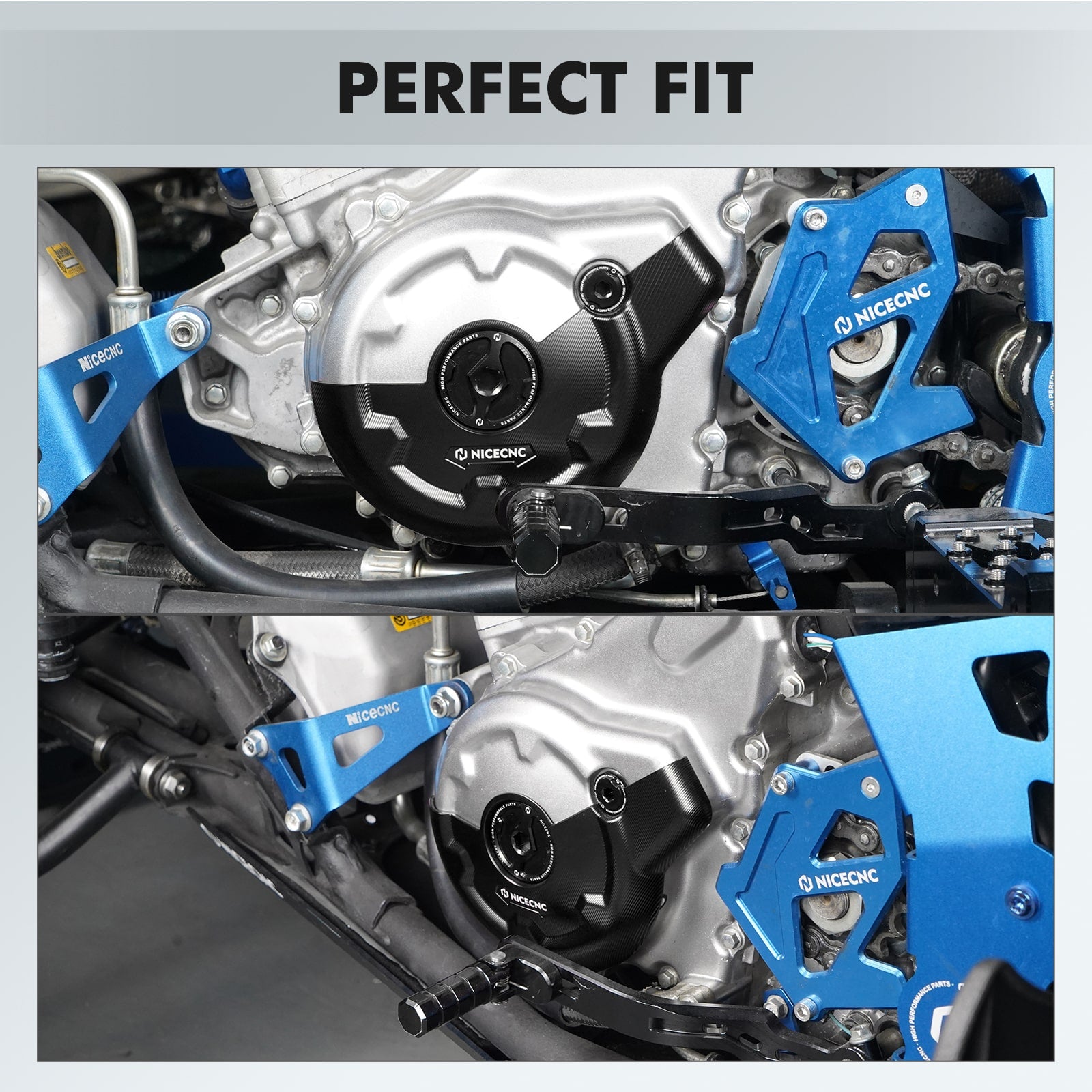 Crankcase Cover & Engine Timing Plug For Yamaha Raptor 700 2006-2024
