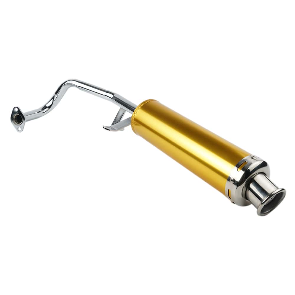 Exhaust System Muffler Pipe For Gy6 50cc QMB139 Chinese Scooter