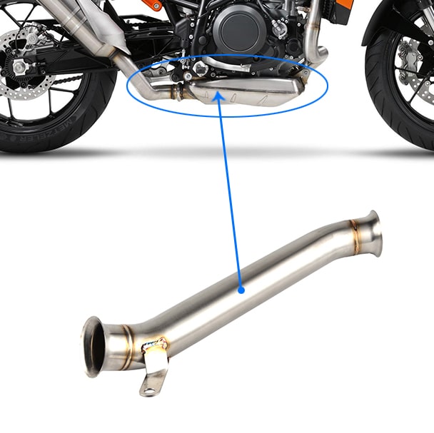 Ktm 690 duke store full exhaust system