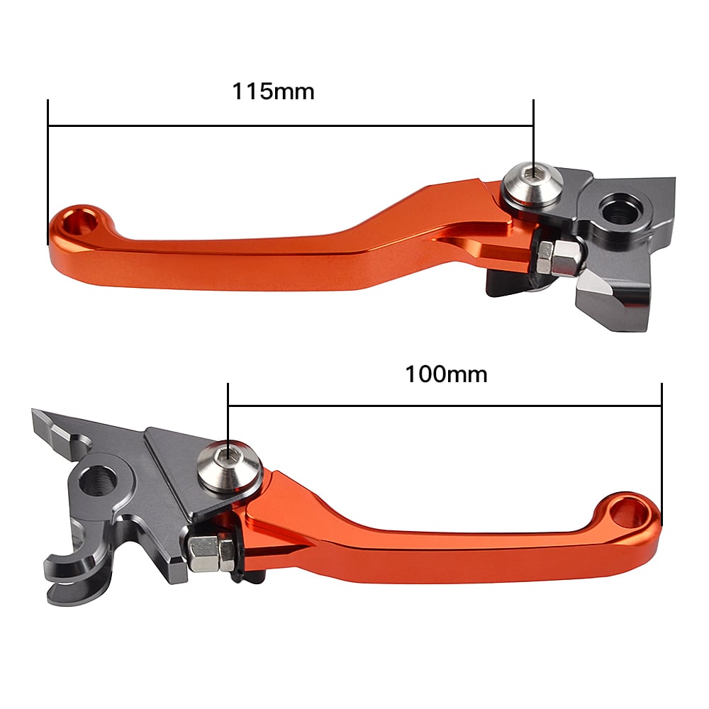 Pivot Brake and Clutch Levers for KTM Dirt Bike