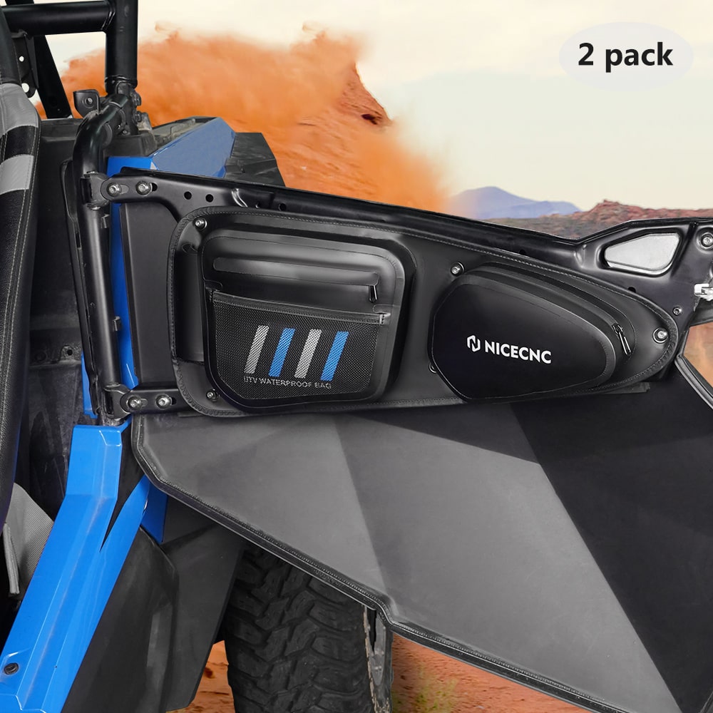 Upgraded UTV Side Door Storage Bags For Polaris RZR XP 4 1000 Turbo