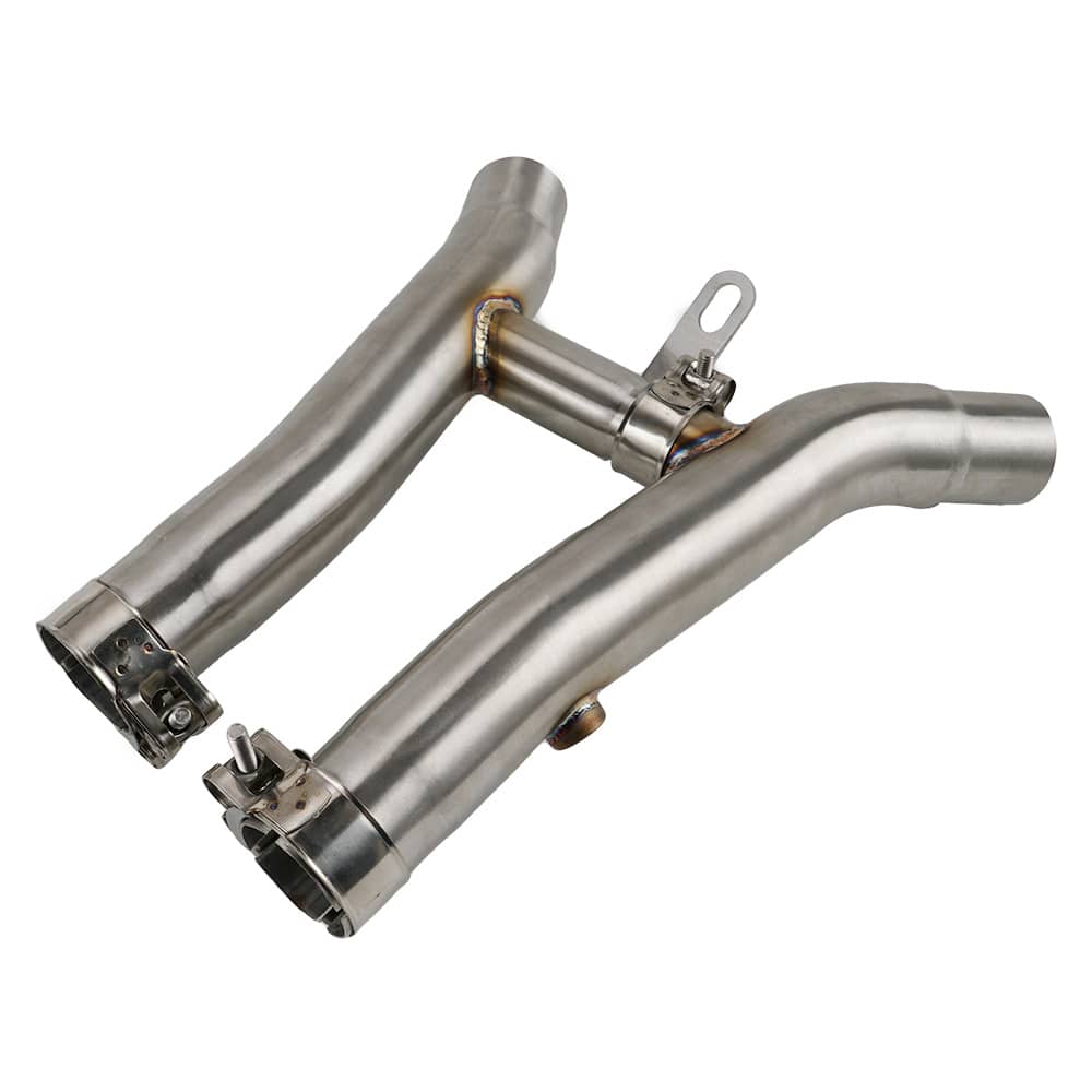 Exhaust Muffler Pipe Mid Tube For Suzuki GSX1300R Hayabusa 2008-2020